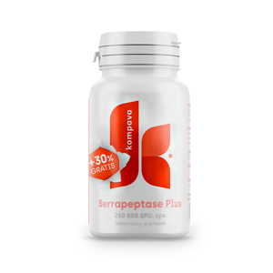 Serrapeptase Plus 356 mg/90 kps (+30% grátis)
